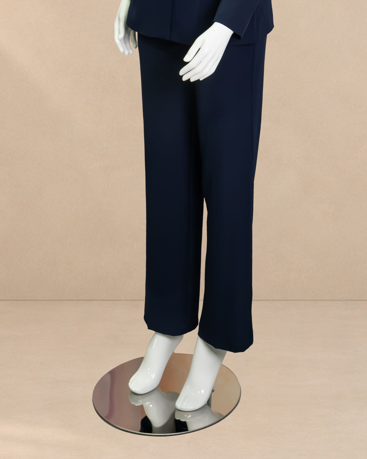 Navy Gold Button Suit