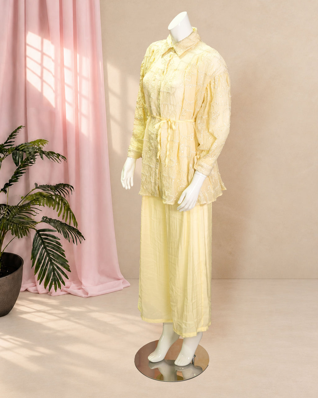 Golden Embroidered Set