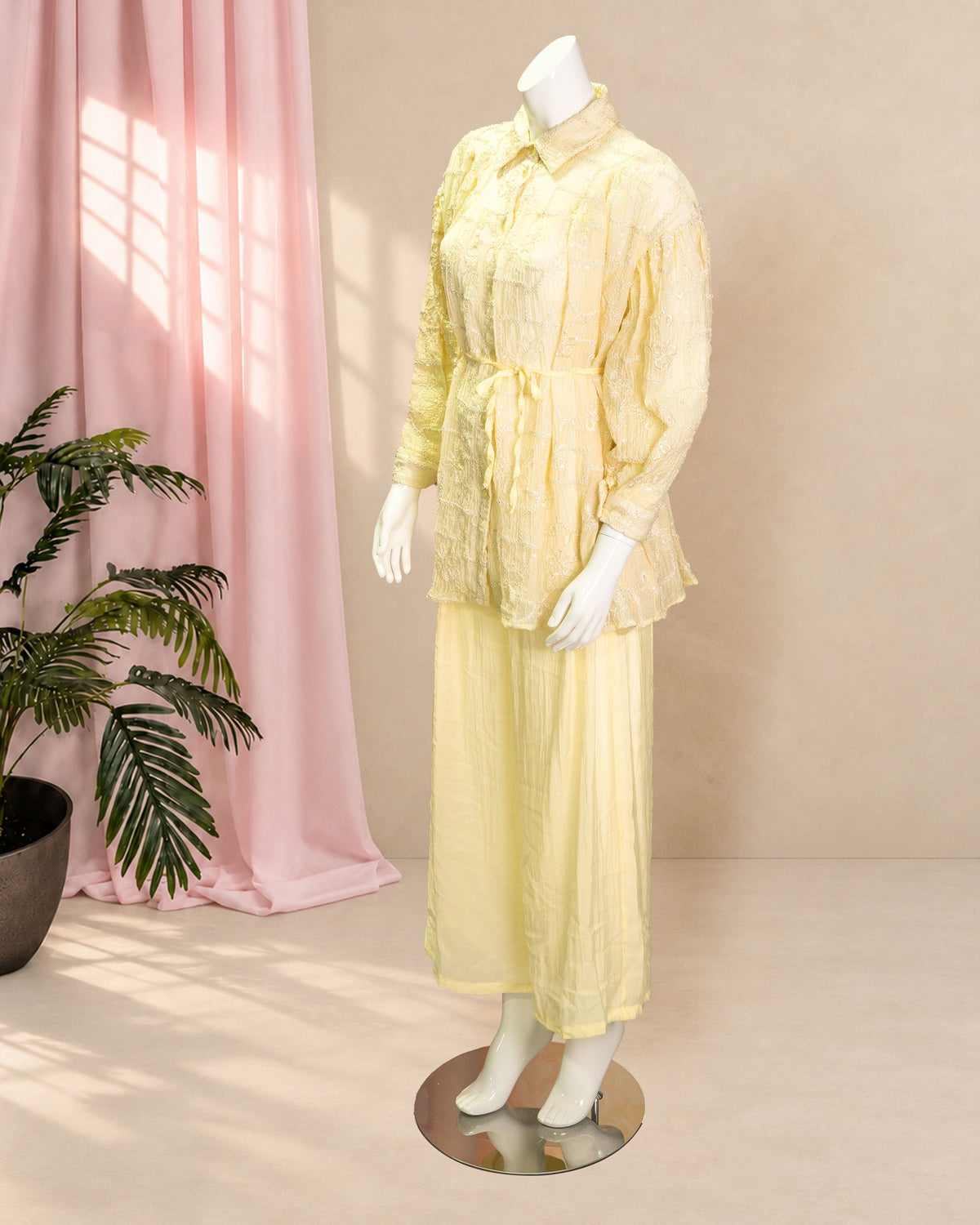 Golden Embroidered Set