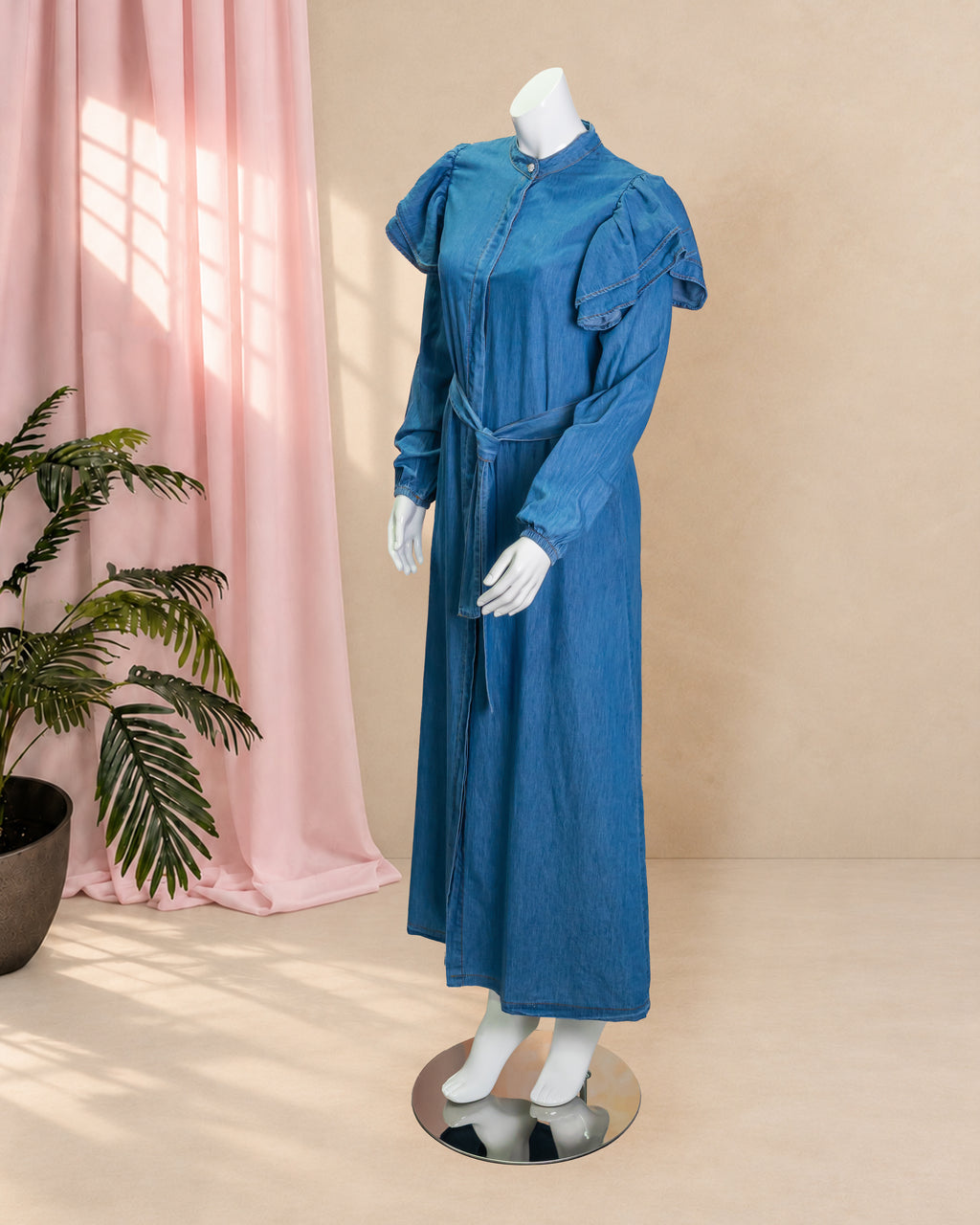 Blue Denim Dress