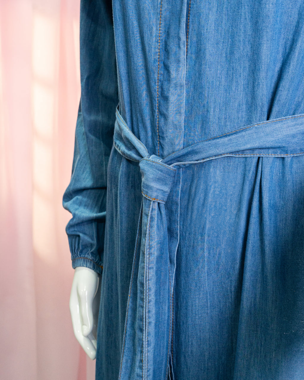 Blue Denim Dress