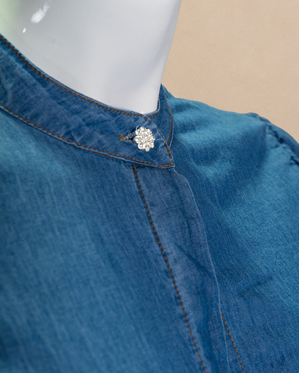 Blue Denim Dress