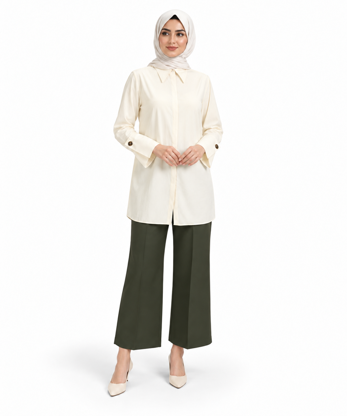 Ivory & Olive Set