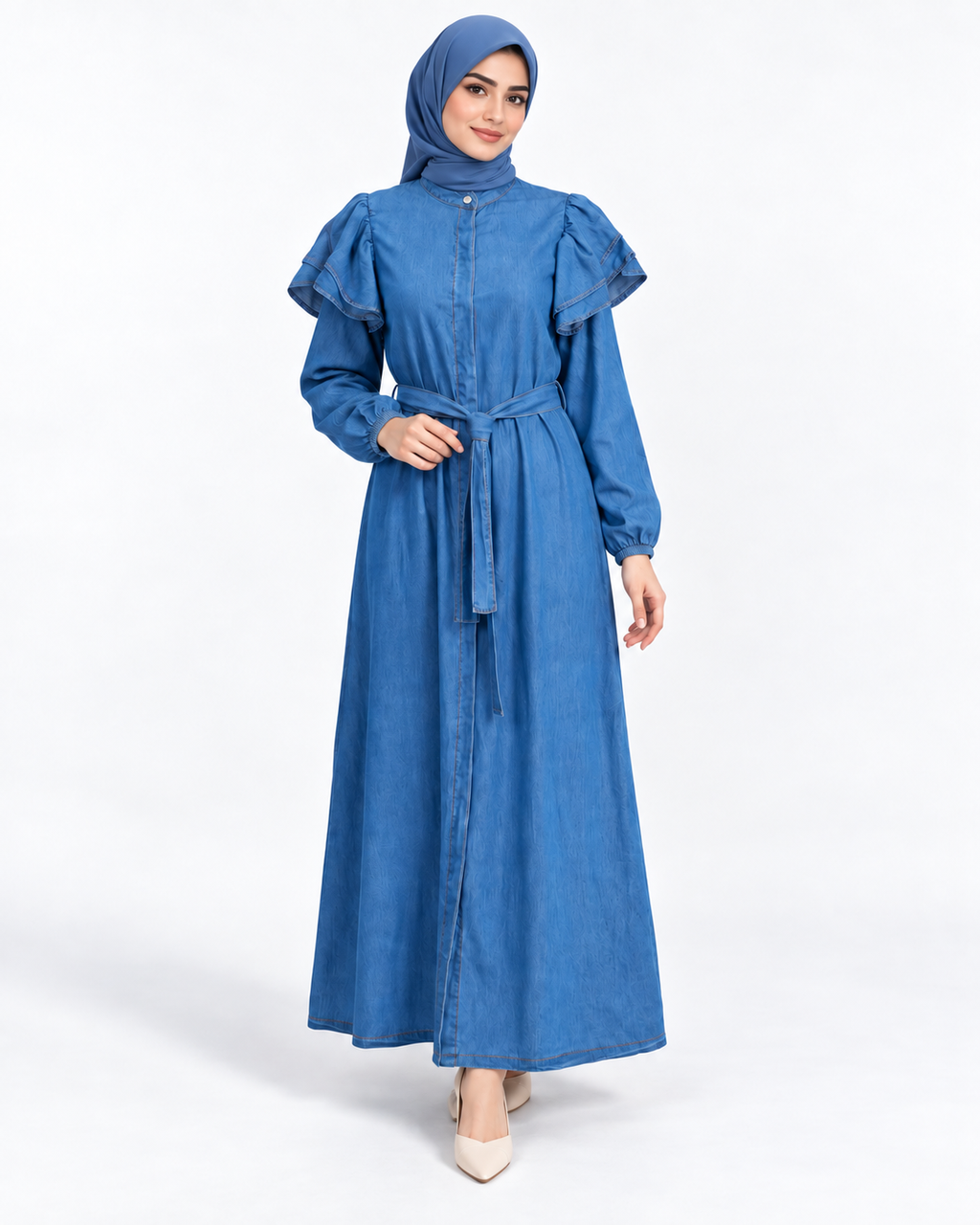 Blue Denim Dress