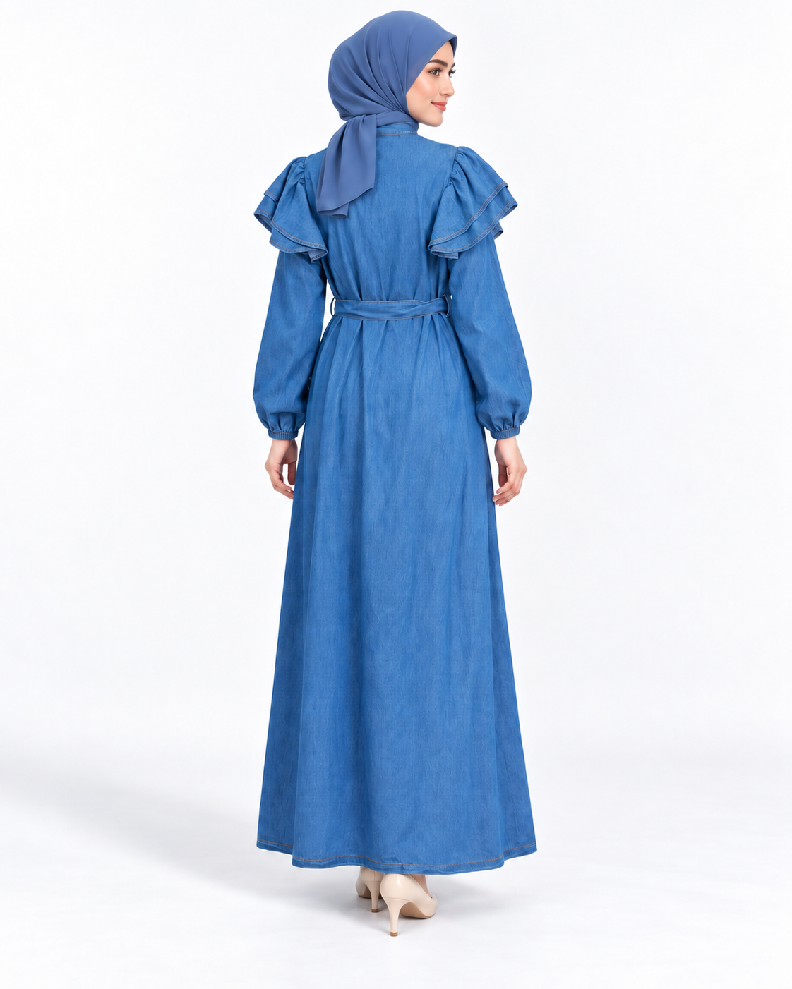 Blue Denim Dress